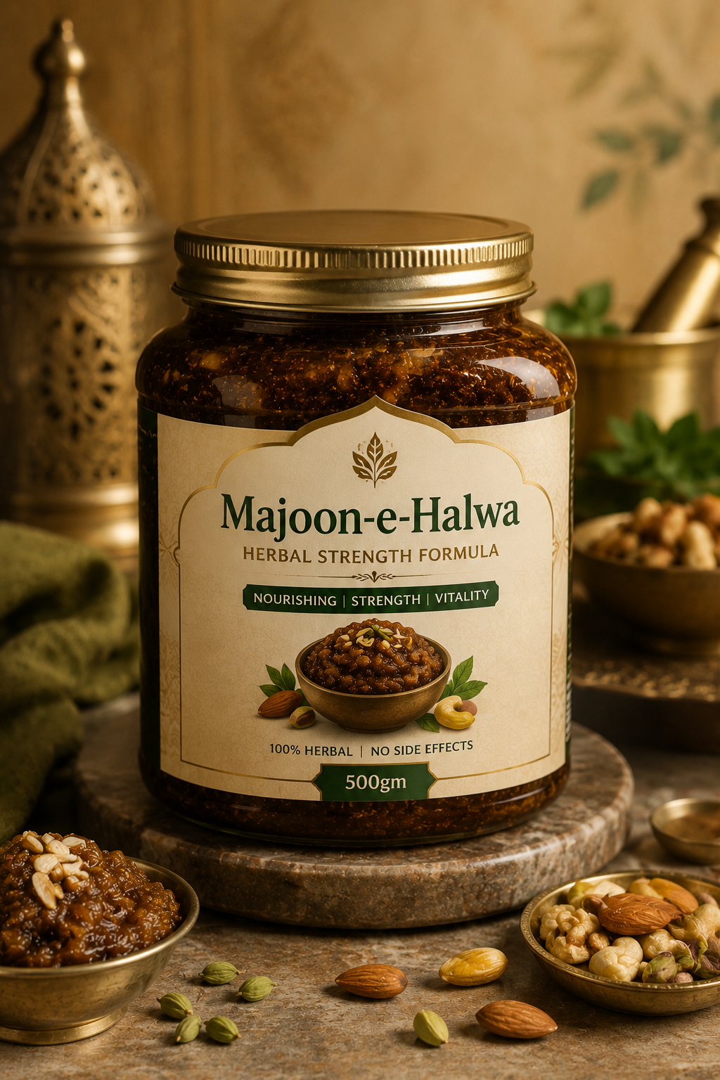 Majoon-e-Halwa – Premium Herbal Strength Formula (500g)